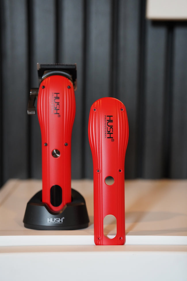 Red HUSH Clipper Faceplate